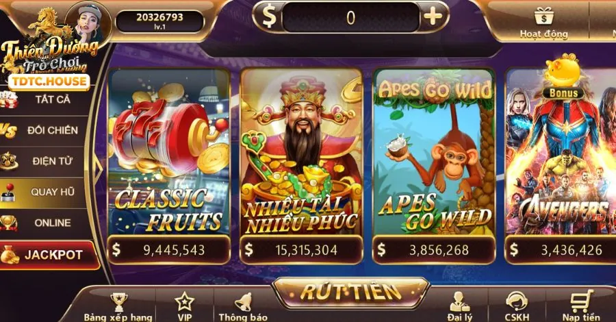 Vòng quay Roulette may mắn